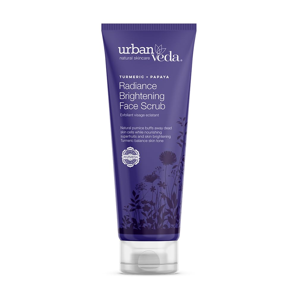 Urban Veda Radiance Brightening Face Vitamin C Body Scrub | To Brighten And Balance Skin Tone | Get Rid Of Uneven Skin Tone | Hyperpigmentation | Dullness | 125Ml