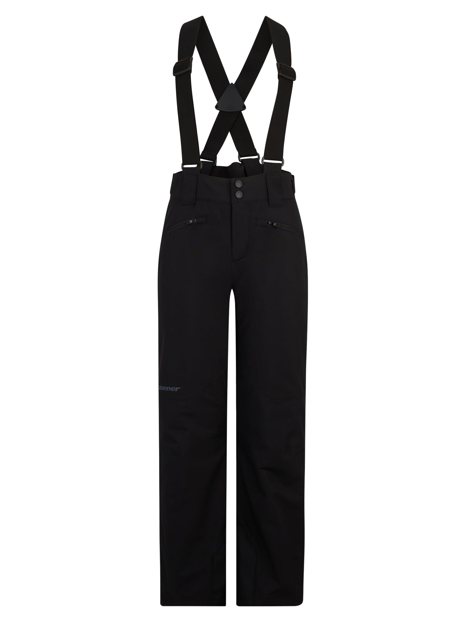 Ziener Jungen Ski-Hose/Schnee-Hose | wasserdicht, Träger Axi-z