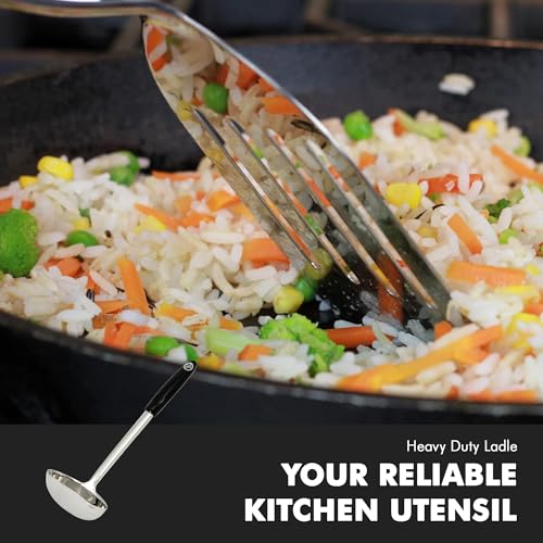 Chef Craft Select Ladle, 13 inch, Stainless Steel - Image 4