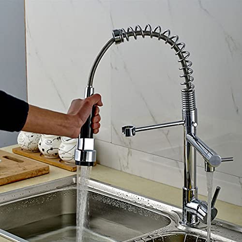 Robinet d'évier de cuisine Commercial finition chrome brillant - 6