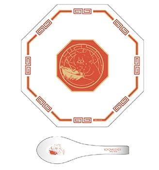 Amazon.co.jp: キューライス ネコノヒー チャーハン皿 レンゲ