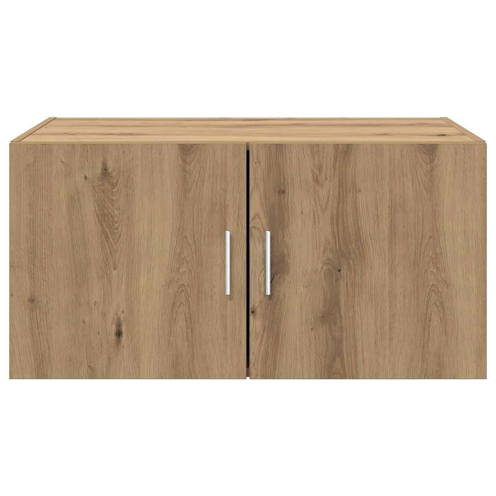vidaXL Wandschrank Artisan-Eiche 80 x 42,5 x 40 cm Holzwerkstoff