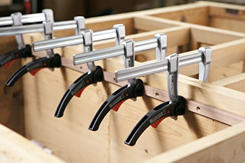 BESSEY KliKlamp KLI 200/80, Spannweite 200 mm Ausladung 80 mm, Stabile Fest- und Gleitbügel aus leichtem Magnesium, Gewicht 0,32 Kg