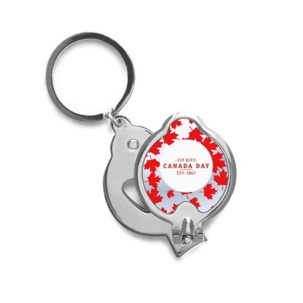 Coupe-ongles feuille d'érable Canada 4 juillet 1867 pour manucure quotidienne - 4