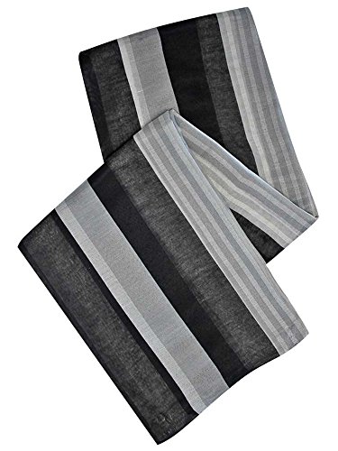 Multicolor Stripe Summer Circle Infinity Scarf2