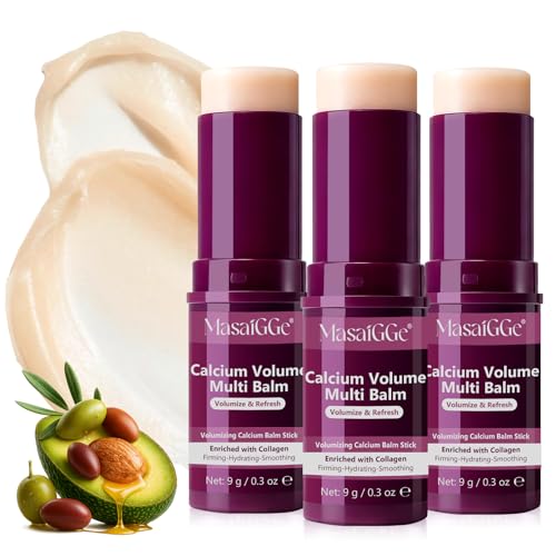 Calcium Volume Multi Balm,Calcium Multi Balm, crema di calcio anti-invecchiamento, anti-caduci, anti rughe, adatto per gli occhi, il viso, il collo (3)