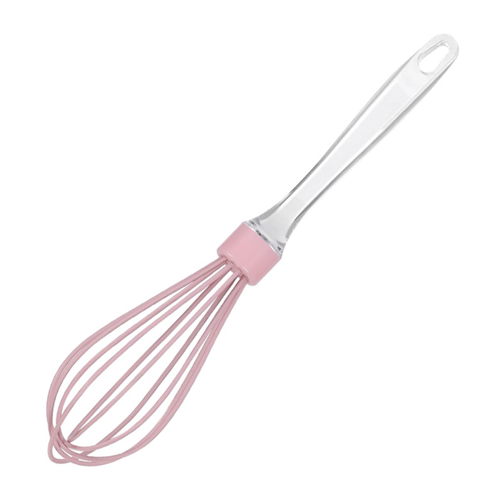 Nucelit Manual Silicone Whisk Manual Eggs Beater Kitchen Pastry Tools Cake Baking Utensil Mixer for Baking and Cooking Easy to Use Cream Whip