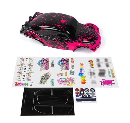 Hot Pink Mud Body for 1/10 4x4 VXL 2WD RC Car (Truck Not Included)
