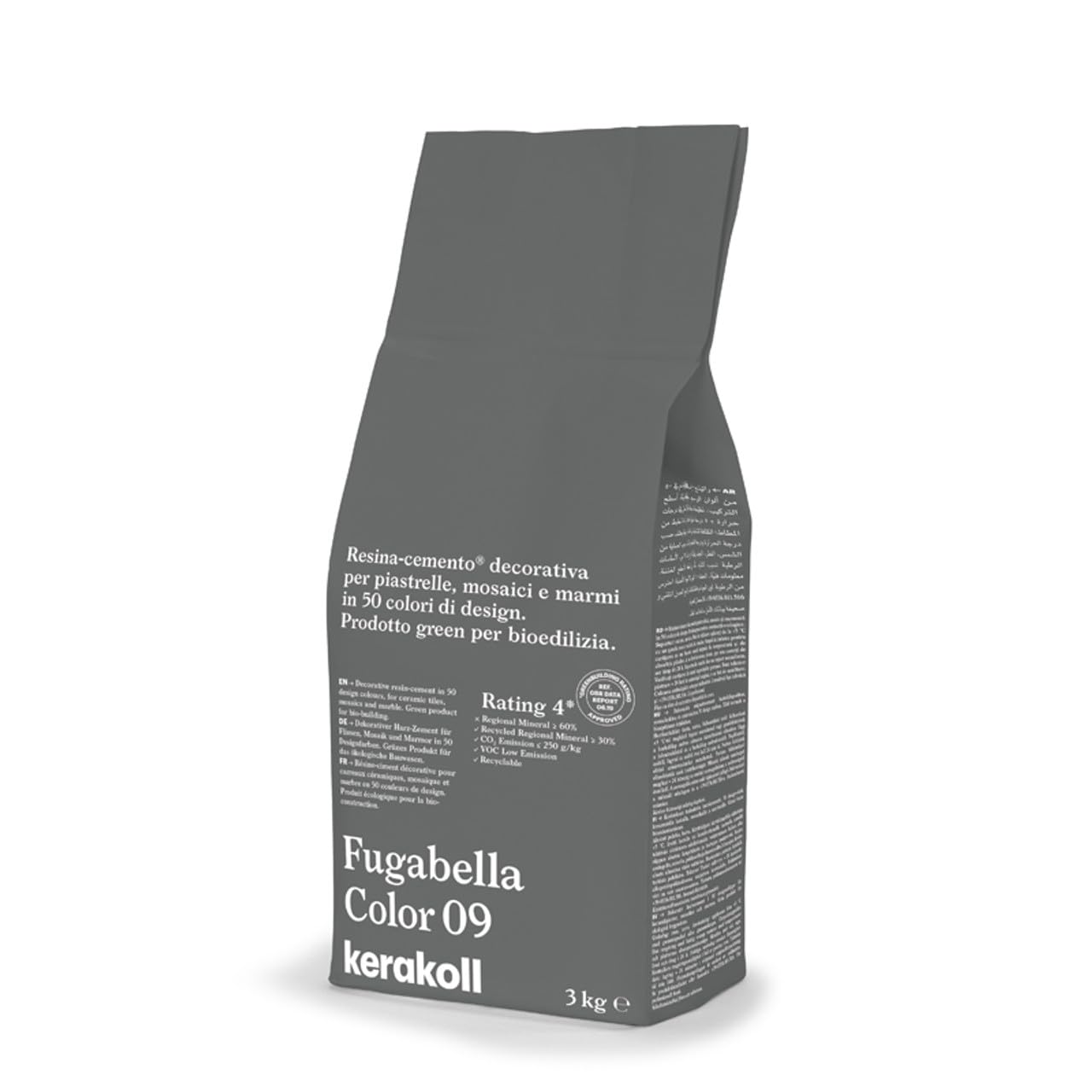 Fugabella Color Grout 3kg (09 Box of 4)