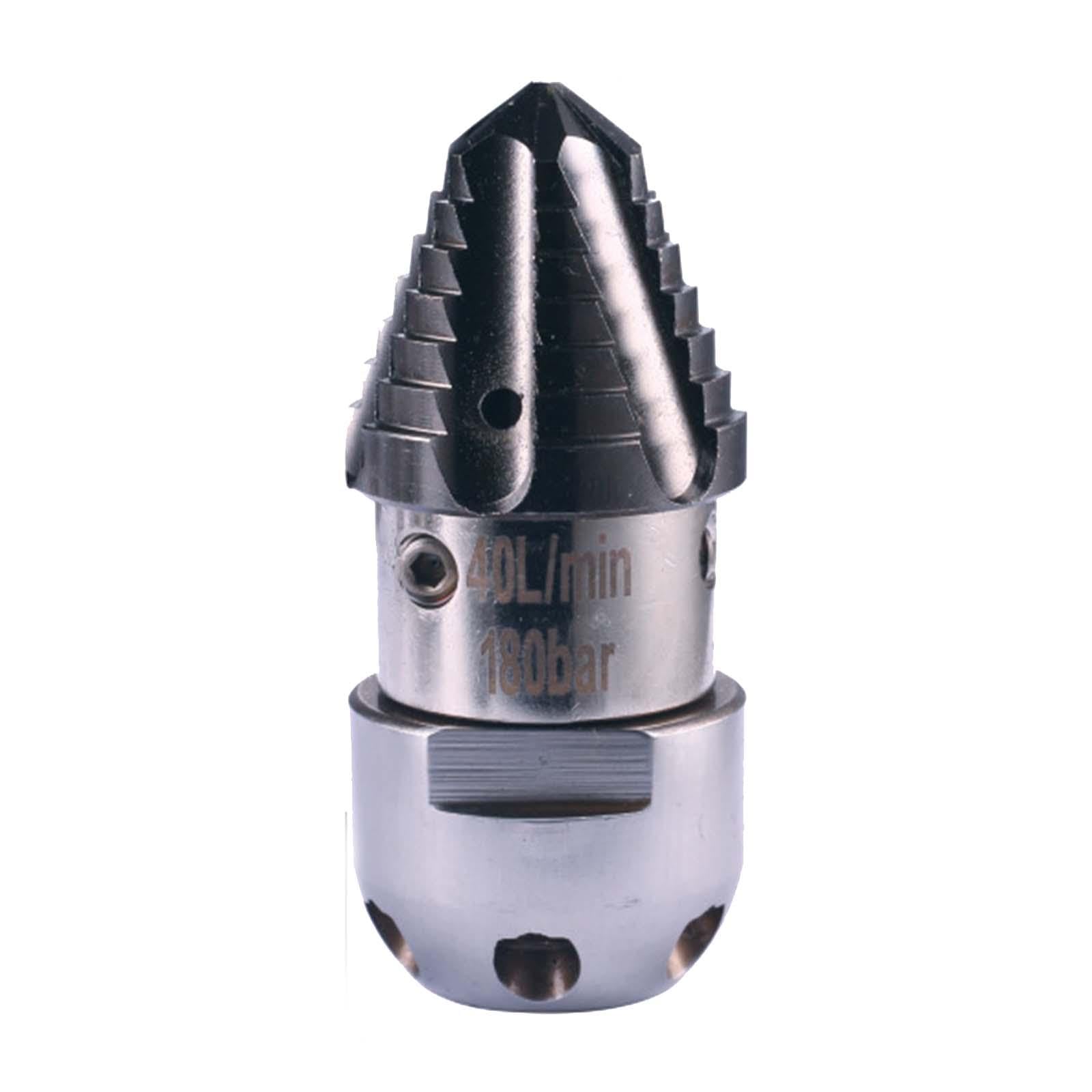Generic para Lavadora de Alta Presión con Tobera Desatascadora y Rociador Trasero Material de Acero Inoxidable y Chorro Fuerte Adecuada para
