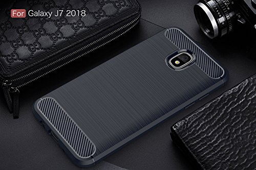 Sucnakp For Samsung Galaxy J7 2018 Case, Galaxy J7 V 2Nd Gen Case,Galaxy J7 Refine Case,Galaxy J7 Aero,J7 Star,J7 Top,J7 Crown,J7 Aura,J7 Eon,J737V,J737T,Tpu Protective Case Cover(Blue) #TOP6