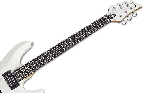 Miniatura 6 de Schecter C-6 FR DELUXE Guitarra Eléctrica De Cuerpo Sólido Blanco Satinado