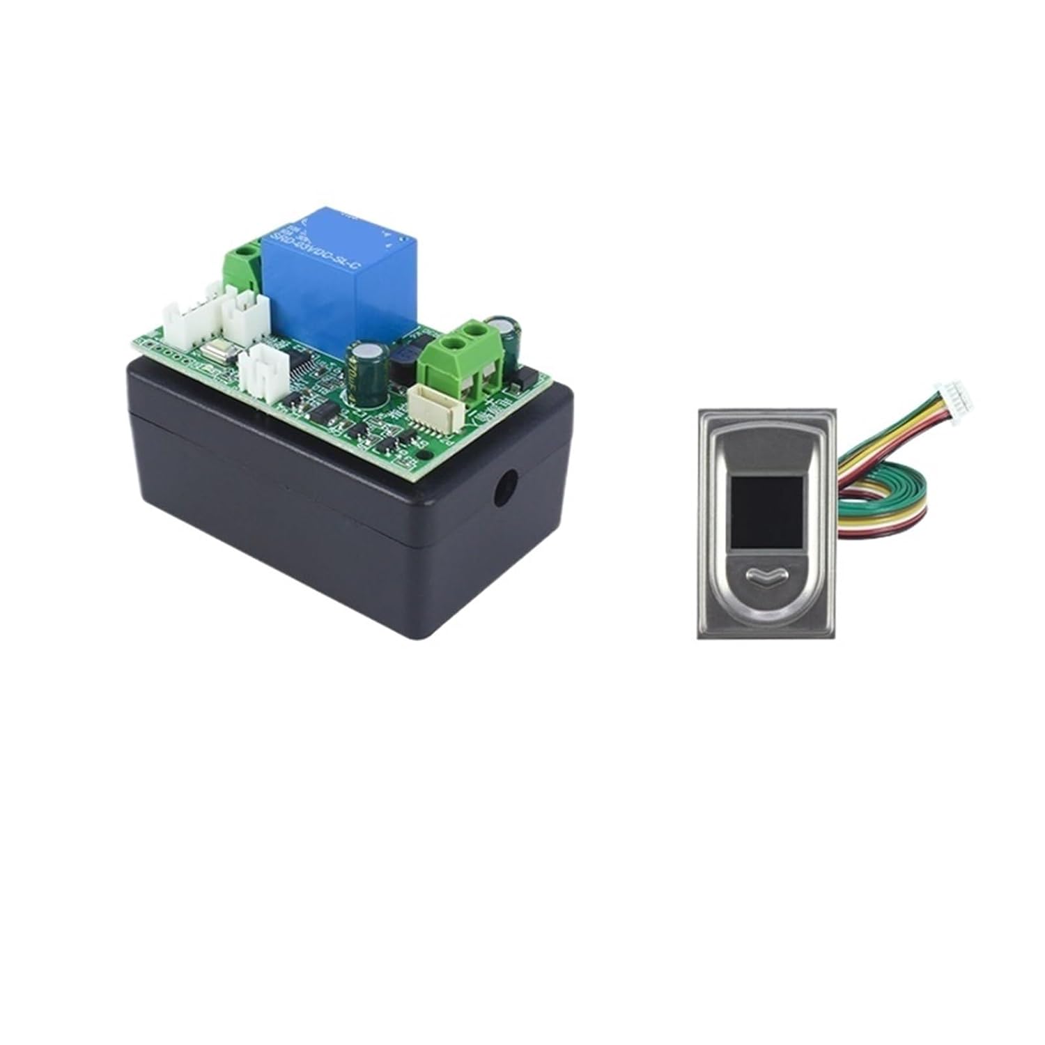 Module de Relais de contrôle d'accès d'empreintes digitales DC7v-30v contrôleur de serrure de Porte interrupteur Induction d'emp(V2 and S4)