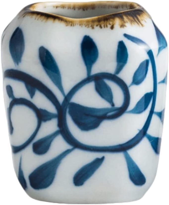 Ceramic Toothpicks Container ，Plastic Toothpick Case，Fashion Ceramic Toothpick Holder Thickening Toothpick Holder Storage Box Simple Toothpick Holder Dispenser For Dining Table Chic(Style a)