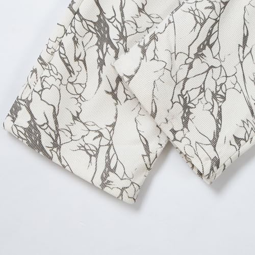 Mens Casual Pants Drawstring Chino Cargo Pants Hiking Outdoor Twill Track Jogging Sweatpants Pants with Pockets2