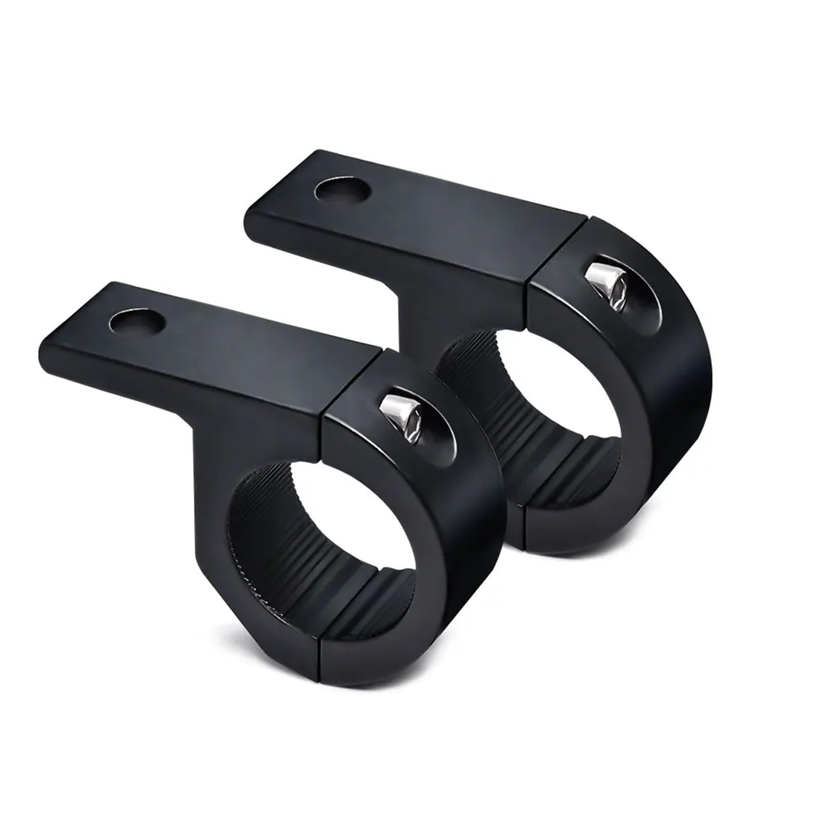 Geardrivex 2Pcs Headlight Bracket Universal Motorcycle Sponge Clamp Brackets 32Mm Auxiliary Light Bracket Mount Kit Fit For Mot Fog Accessories(2Pcs)