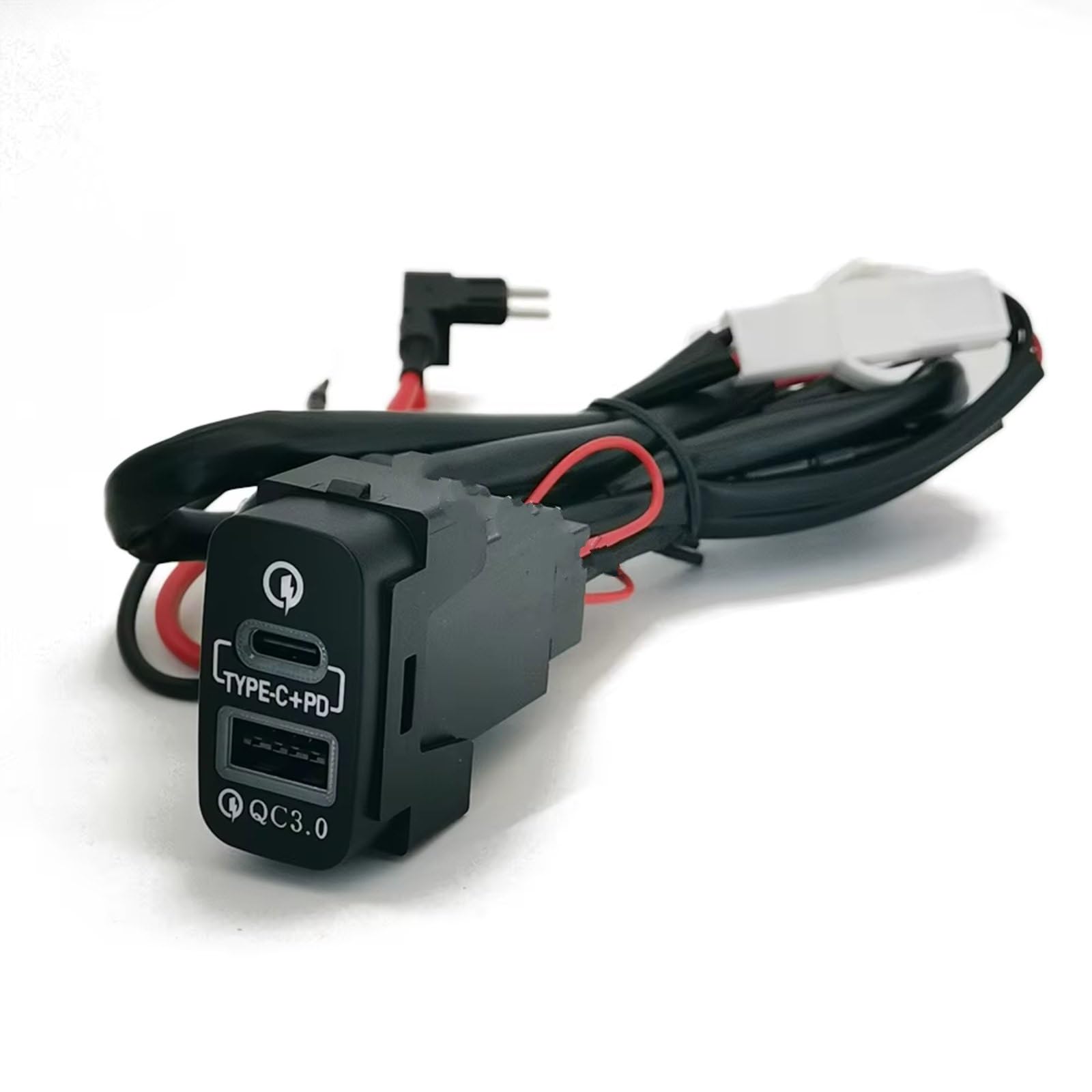 Prise USB Prise Auxiliaire Compatible Avec Mitsubishi Pour Outlander Pour Lancer Voiture Pour TYPE-C PD Adaptateur Chargeur Accessoire Téléphone Interface USB AUX voiture
