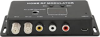 Conversor AV para RF, Modulador UHF Suporte PAL/NTSC para Set Top Boxes