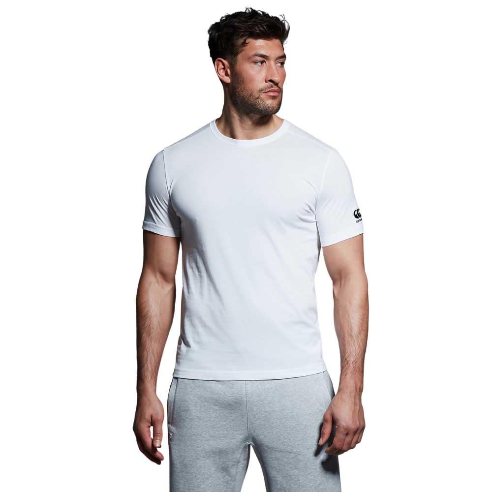 Mens Club Plain Tee White