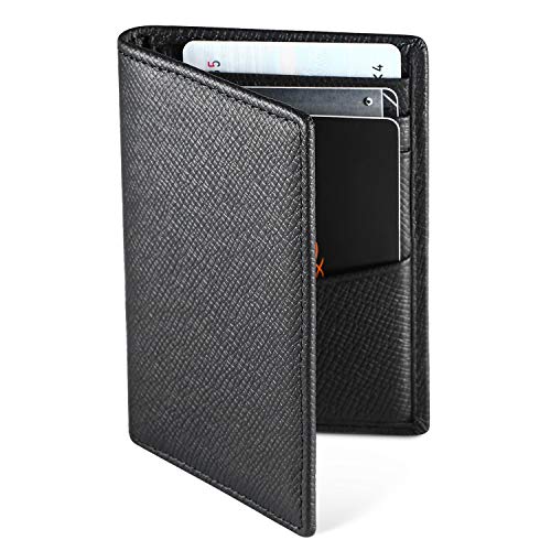 MIYIN Portafoglio slim antifurto da uomo e porta carte di credo - con