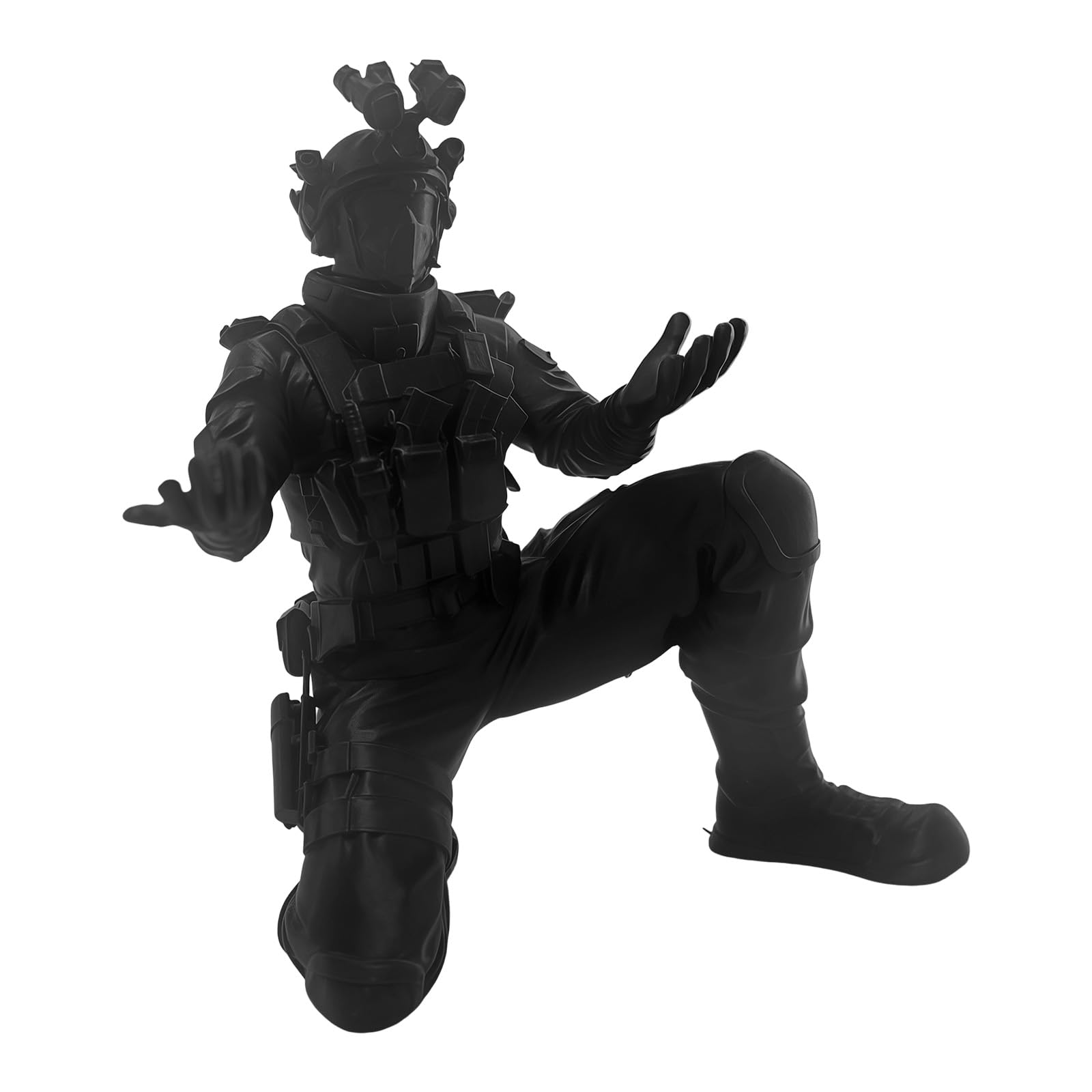 Msioytog Handcrafted Miniature 3D Printed Figurine Pen Holders Display Person Shape Pencil Cup Creative Professional Writing Figure Pen Holders