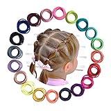 Baby Hair Ties for Girls - 200Pcs Small Elastic Toddler Hair Ties Ponytail Holders Hair Ties for...