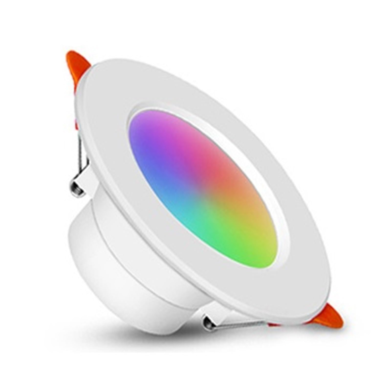 Cczrd 1 Piece Led Downlight Tuya Smart Wifi Ceiling Light Dimmable Rgb+Cw+Ww Spotlight Lamp Voice Control(,7W)