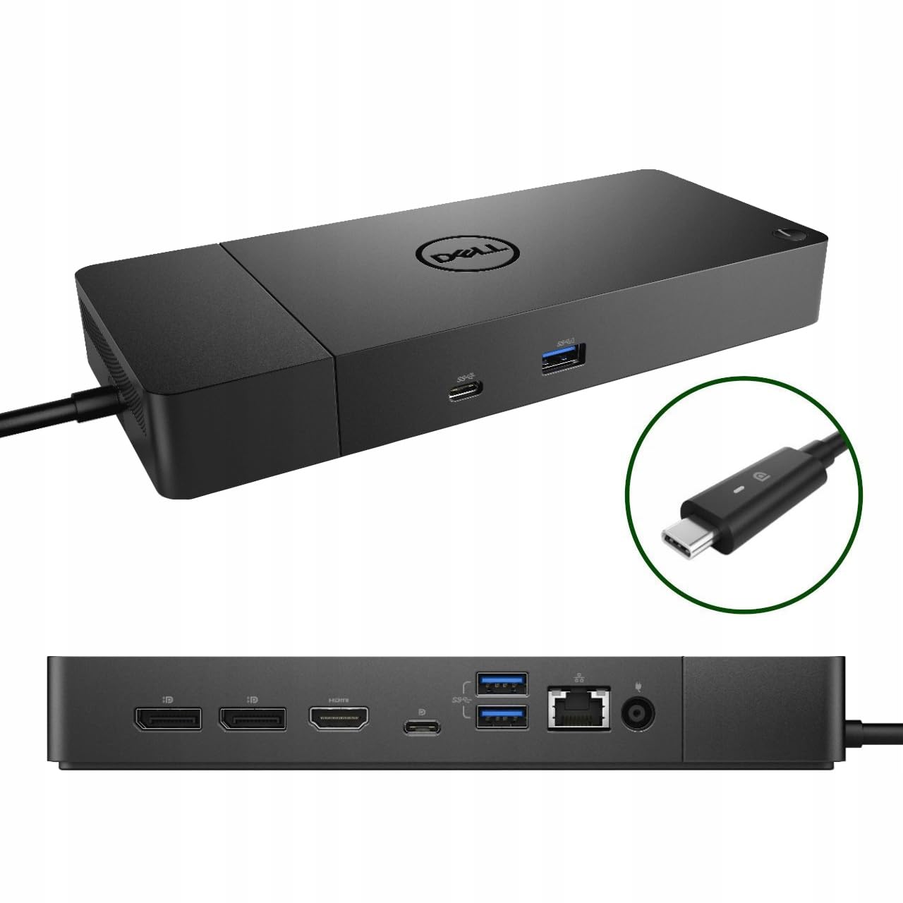 DELL WD19S USB-C Dock 180W - EU, W126296605
