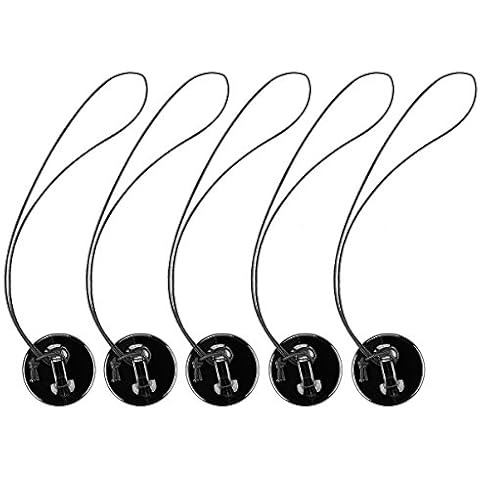 Sametop Adhesive Camera Tethers Safety Leash Compatible with GoPro Hero 11, 10, 9, 8, 7, 6, 5, 4, Session, 3+, 3, 2, 1, Hero (2018), Fusion, Max and Most Action Cameras (5 Pack) Cover