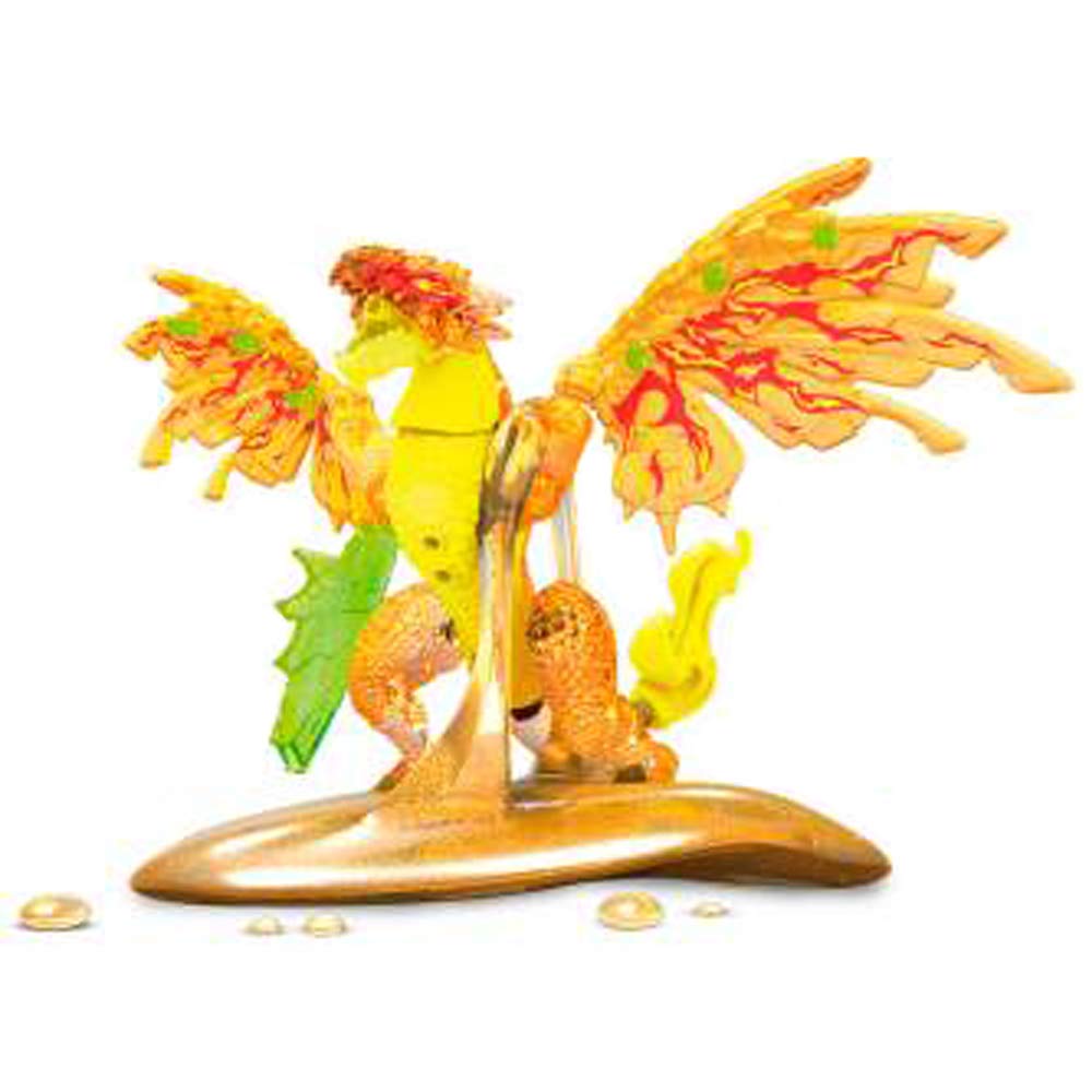 Mega Construx Breakout Beasts Blind Egg Series 6 - Solscorch ~ Yellow Dragon with Blower