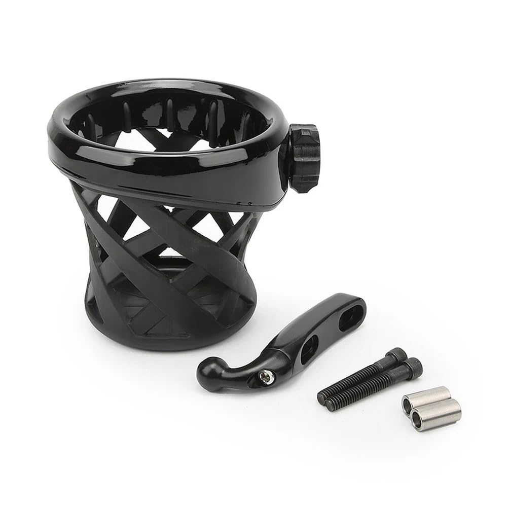 Motorradzubehör Wasserflaschenhalter Getränkehalter Für Motorrad Für Käfig Halterungen(Black)
