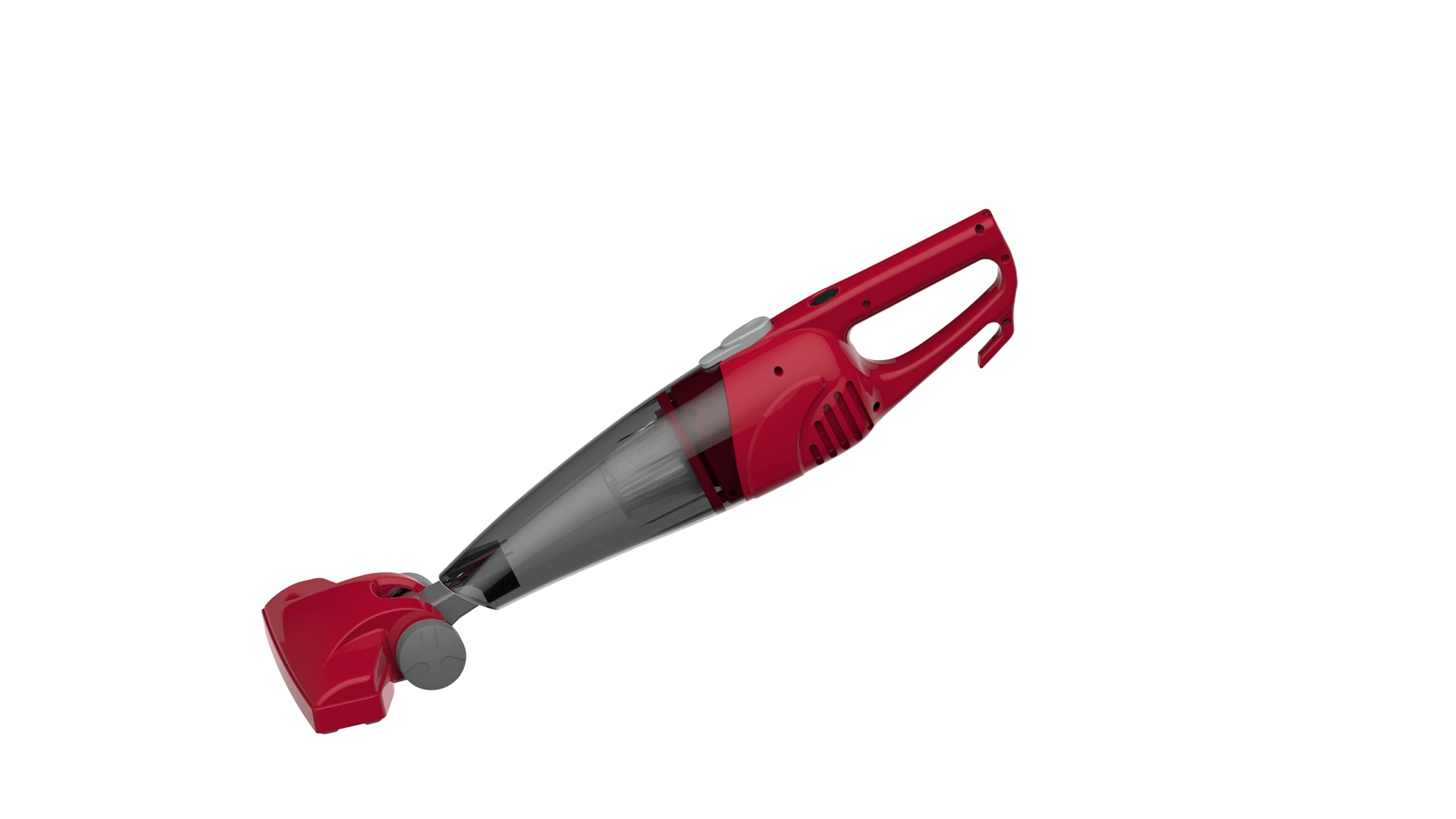 EUROSTAR 2 in 1 Lightweight Bagless Vacuum & Electric Broom (RED)