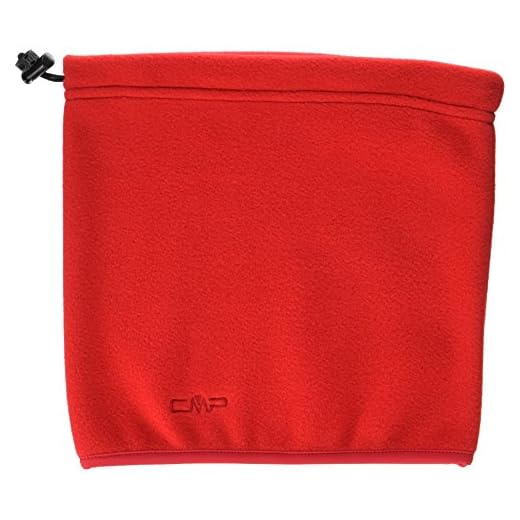 CMP Scaldacollo in Pile Neck Warmer, Hombre, Rosso Ferrari, U