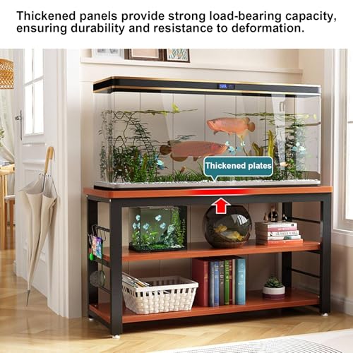 Support d'aquarium à double couche pour bureau et maison moderne - 5