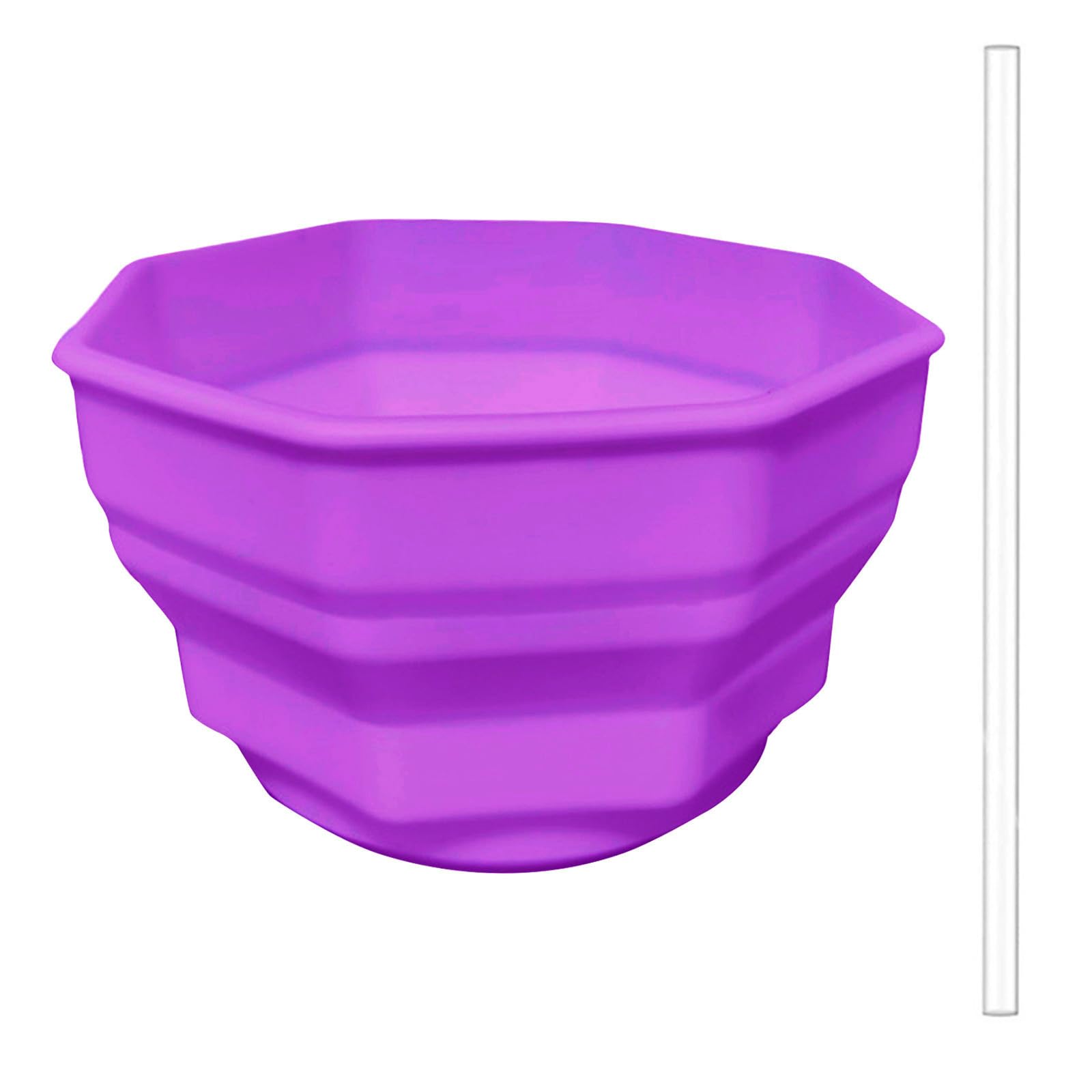 Yhplxyuus Silicone Tray Food Storage Containers Portable Holder for Cup Accessories for Chip Candy Cookie Food Storage Containers