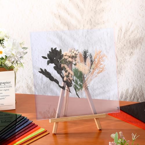 Image of Geetery 15 Pcs Colored Acrylic Sheets, 4 x 4 x 1 /8 Inch Thick Translucent Cast Acrylic Sheet, Plastic Boards for Back to School DIY Project Picture Frame, Art Crafts Laser Cutting Engraving, 15 Colors