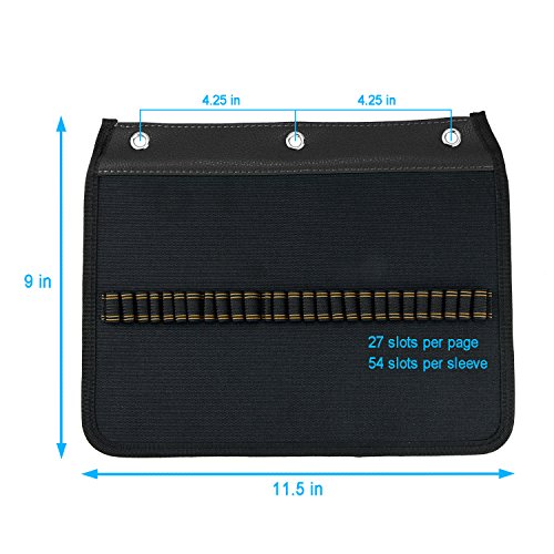Youshares MPN_PENCIL_LAYER_54_DK 3 Ring Pencil Case - 54 Slots Pencil Sleeve thumb #2