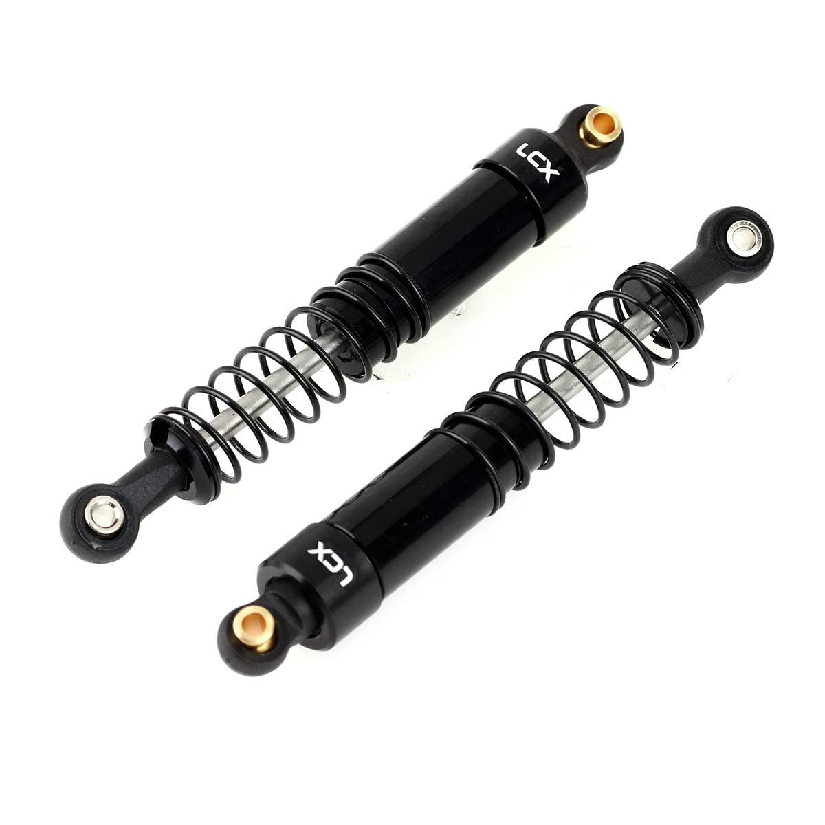 Amazon.co.jp: LCX Racing 1/10th RCクローラーカー 2個 ブラック 90mm