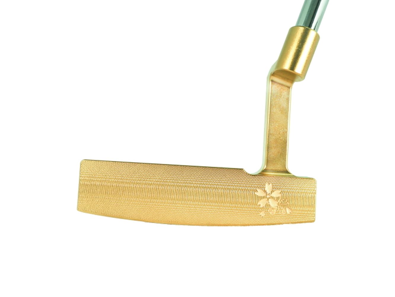 HONMA 金パター ヘッドカバー付き BERES 本間ゴルフ パター PP-201 ホンマ ベレス HONMA GOLF PUTTER