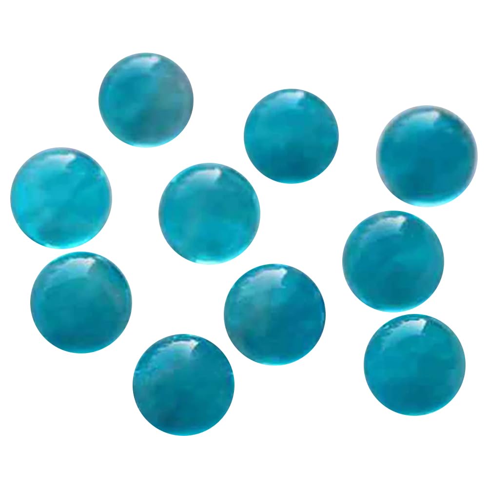 Billes de Verre Transparentes Lac Bleu 15mm : Boules Décoratives pour Vases et Aquariums