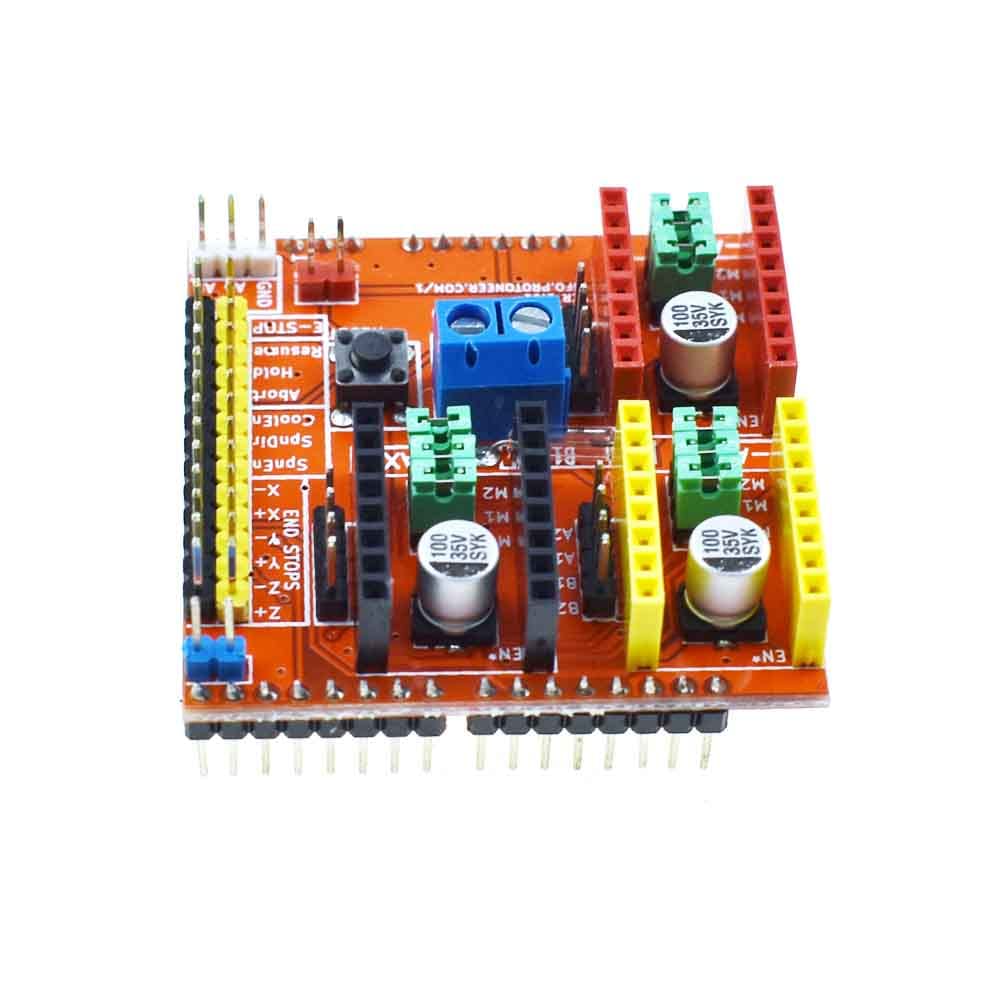 UNO R3 CNC Shield V3 Expansion Board 4pcs A4988 Stepper Motor UNO R3 CNC Shield V3 Expansion Board 4pcs A4988 Stepper Motor
