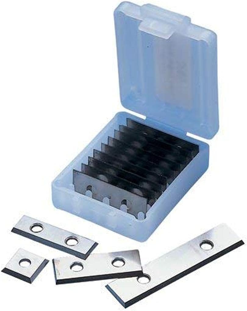 Trend RB/E/10 Replaceable Pack of 10 Blades for Rota-Tip Router Cutter Bits-RB/E/10-Length Width 12mm. Thickness 1.5mm 46/02 RT30 RT31 RT32 RT33 RT39 RT50 RT51 RT60