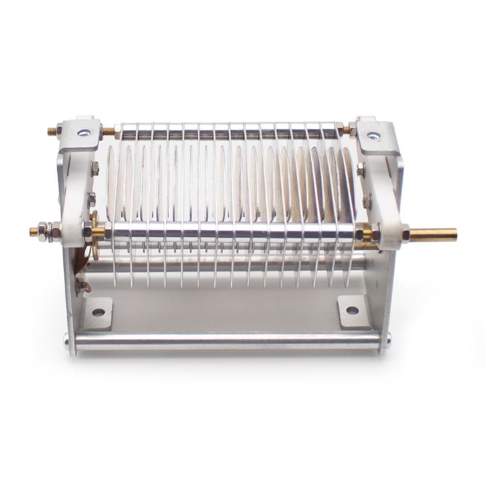 Toplionace Condensatore Variabile ad Aria 20-240P, Condensatore di Sintonia ad Alta Tensione 2kv per Progetti di Radio e Amplificatori