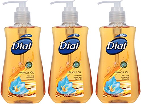 Dial Miracle Oil Liquid Hand Soap 7.5 Oz- 3 Pk