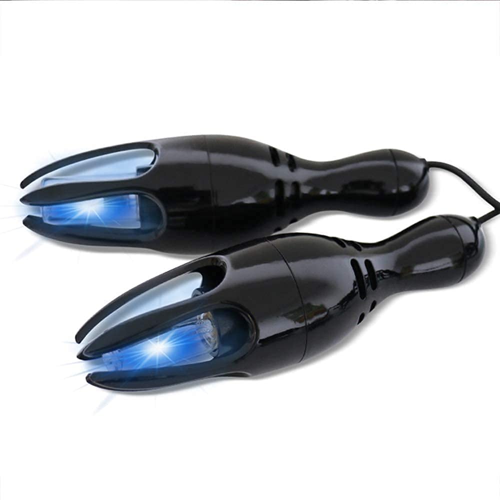 Asciuga Scarpe Scalda Scarponi Elettrico, scalda Scarpe per Guanti, con Timer Automatico (15 Minuti) Deodorante e Asciugatura con Deodorante all'ozono prevengono odori e batteri