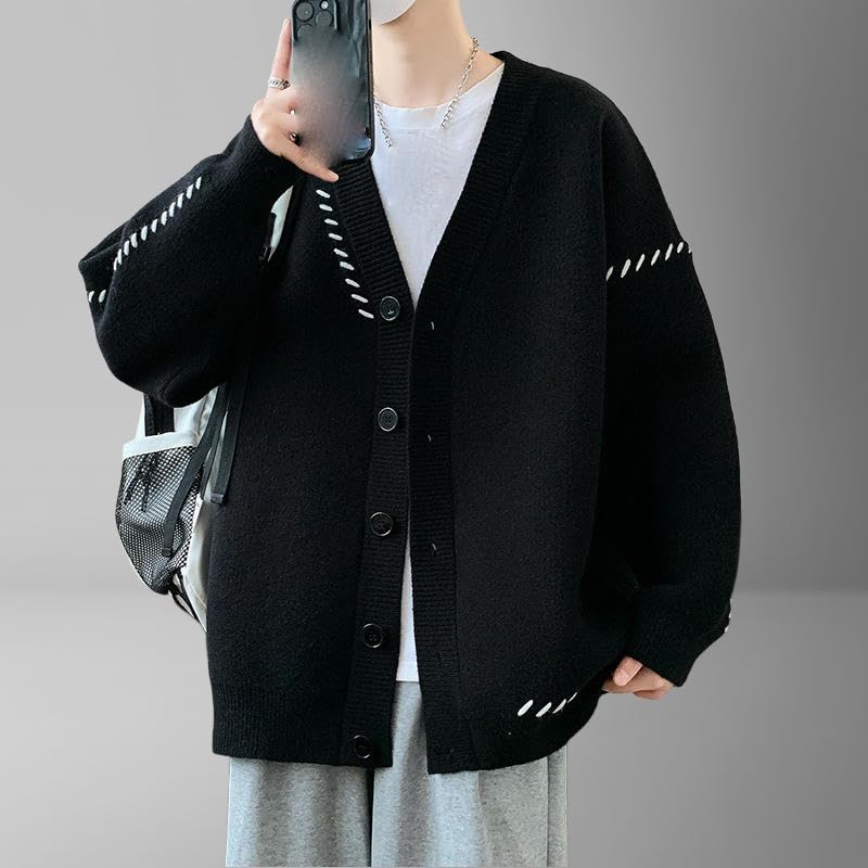 Jersey de punto premium para caballero con acabados suaves de invierno 2