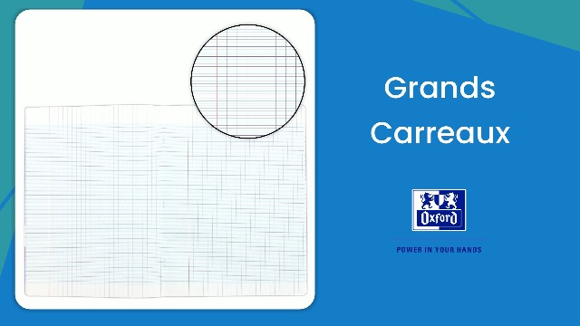 OXFORD Cahier Openflex agrafé - 24 x 32 cm - 96 pages - Seyes - La Poste OXFORD Cahier Openflex agrafé - 24 x 32 cm - 96 pages - Seyes - La Poste