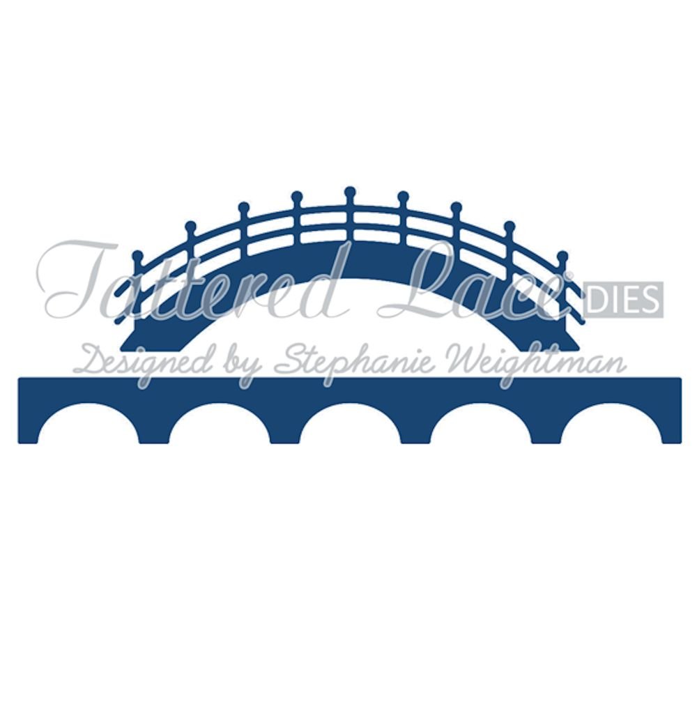 Tattered Lace Panorama Bridges Craft Die Set - D673
