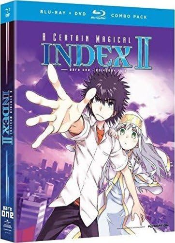 A Certain Magical Index Ii To Aru Majutsu No Index Season 2 Part 1 Blu Ray Dvd Combo Amazon Sg Movies Tv