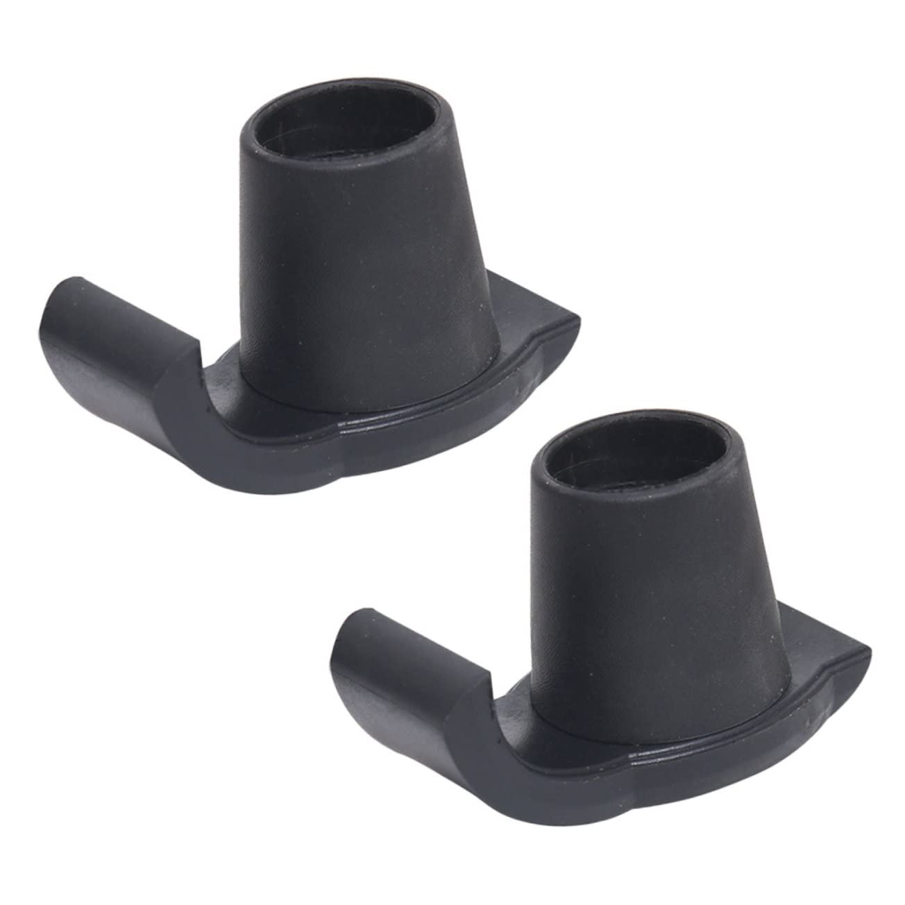 minkissy 2pcs Walker Ski Glides Anti-Slip Skis for Seniors Nonstick Walker Feet Glides